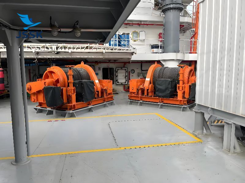 250kN四點(diǎn)定位電動(dòng)變頻絞車(chē)